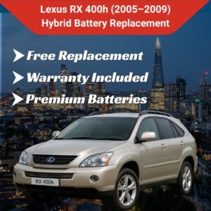 Lexus RX 400h Hybrid Battery Replacement (2005–2009)