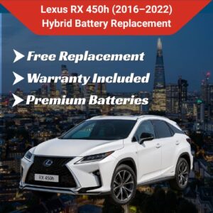 Lexus RX 450h (2016–2022) Hybrid Battery Replacement